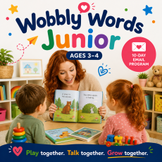 WobblyWords Junior – Ages 3–4
